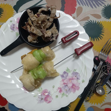 焼き芋2種 quattro formaggi 皮クリスピーチャットマサラ