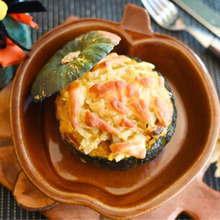 【坊ちゃんかぼちゃ】簡単&華やか♪丸ごとグラタン