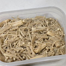 電子レンジでえのきのバターポン酢。