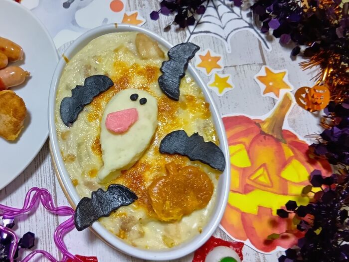 ハロウィンを彩る!ジャガマッシュポテトのユニークデコレーションアイデア♪