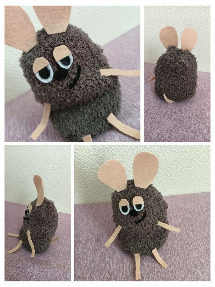 モコモコ靴下で作る フレデリック