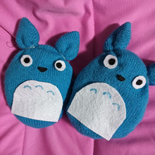 縫わずに簡単 靴下トトロ