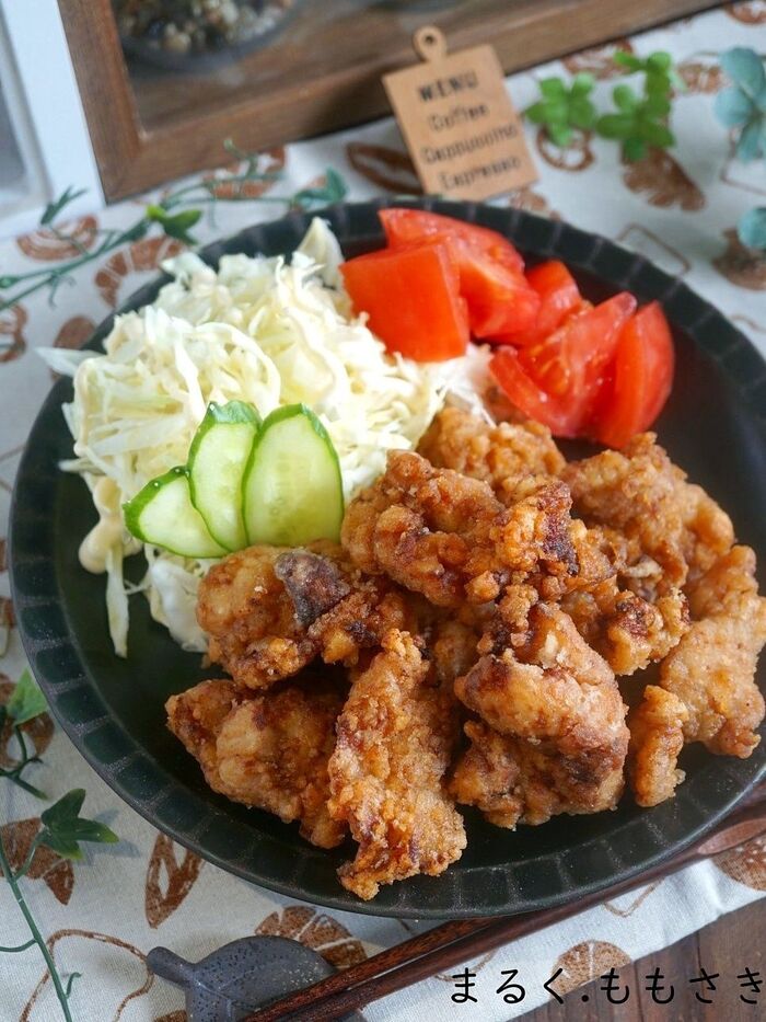 サクサク!ジューシー♪いつもの唐揚げにこれを入れるだけで美味しさアップ
