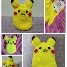 縫わずに簡単「靴下ピカチュウ」