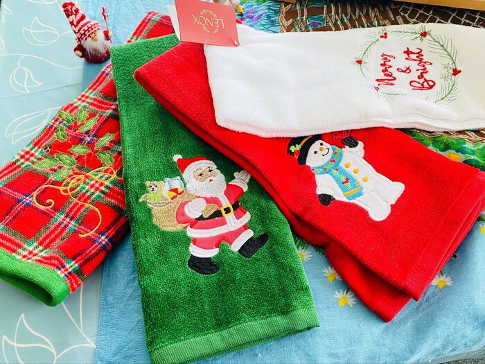 オススメ!1つは欲しいクリスマスキッチンタオル