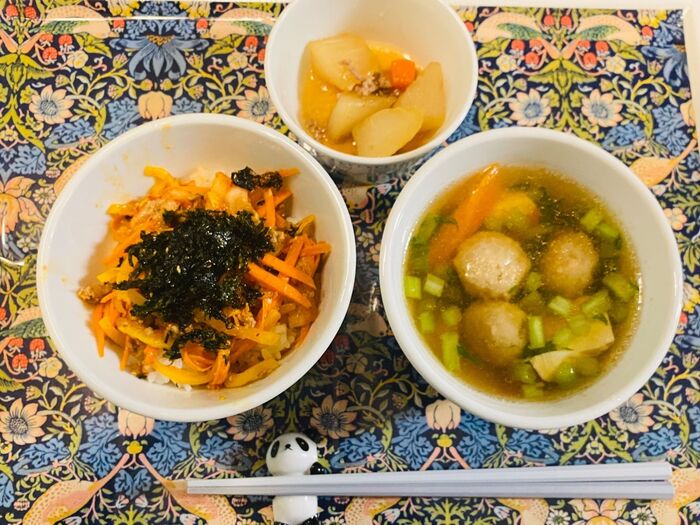 巻かないキンパ風混ぜご飯