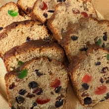 クリスマスのフルーツケーキ♪