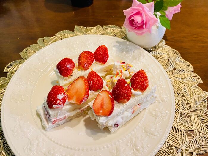 火を使わない!お子様と一緒に食パン2枚でミルフィーユ