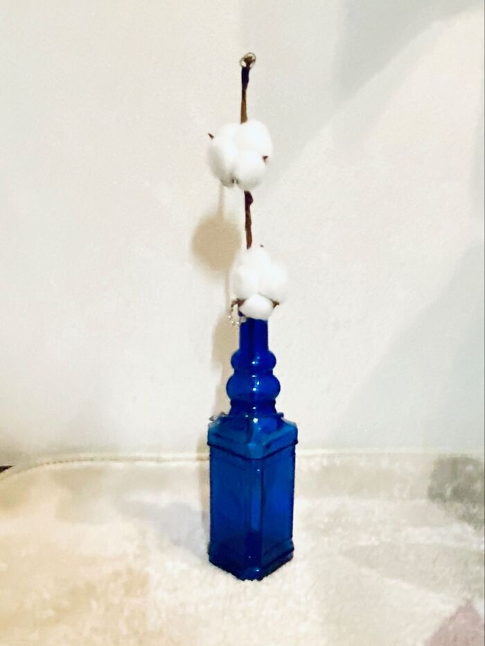 コットンフラワーでクリスマス飾り!