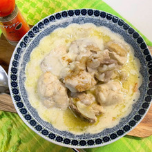 徳島県の地鶏 ″熟成阿波尾鶏″ を使ってジョージア料理『シュクメルリ』風を作ってみました!