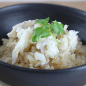 昆布だしのきいた鯛めし【おもてなしメニュー】