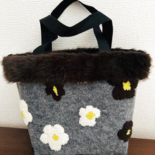 可愛い生地発見!娘用バッグに