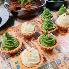 クリームチーズで☆簡単ミニツリータルト