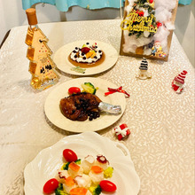 クリスマスチキンはフルーツソースで!