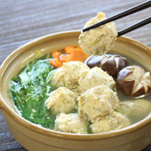 昆布入り団子でお鍋【おもてなしメニュー】