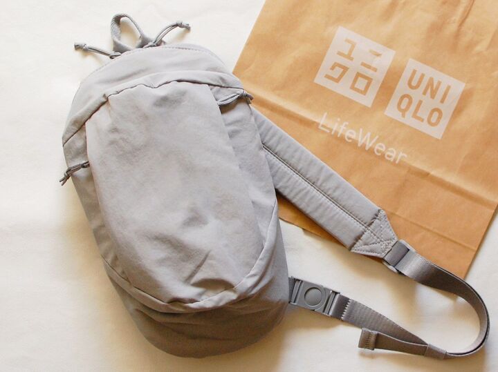 【ユニクロ】今年の帰省バッグに任命!見た目以上に優秀な『ボディバッグ』を大発見♡