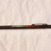 「わが家の文房具ベスト3」シャープペンシル