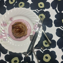 【今日の・・・お家スイーツ】もっち apple rose