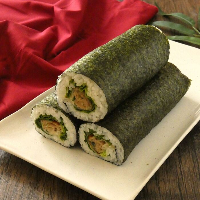 節分にピッタリ!「ギョウザの恵方巻き」