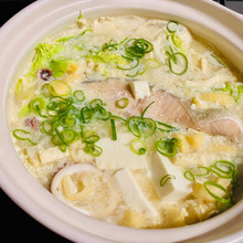 美容!血行にも良い「ごま味噌豆乳鍋」