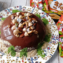 きのこの山じゃない「きなこの山」!炊飯器×ミックス粉で簡単!作って楽しい!きなこの山ケーキ!