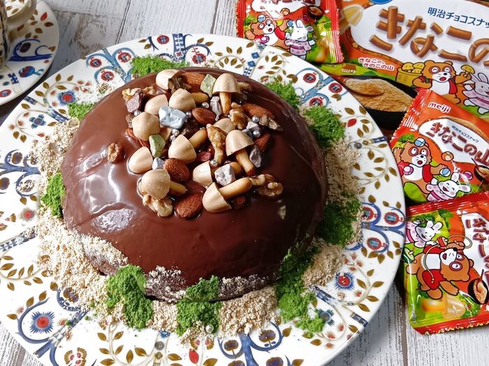 きのこの山じゃない「きなこの山」!炊飯器×ミックス粉で簡単!作って楽しい!きなこの山ケーキ!