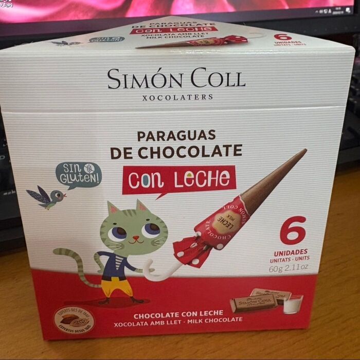 すごく可愛いスペインのパラソルチョコ見つけた!