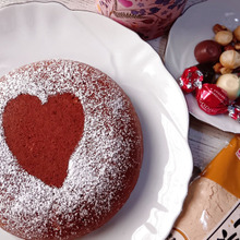 ミックス粉×炊飯器で簡単!きなこケーキ!記念日スイーツにも!香ばしきなことチョコのご褒美ケーキ