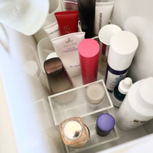 【コスメ収納】汚れが目立たないケース選び&使いやすいスキンケアアイテム収納術