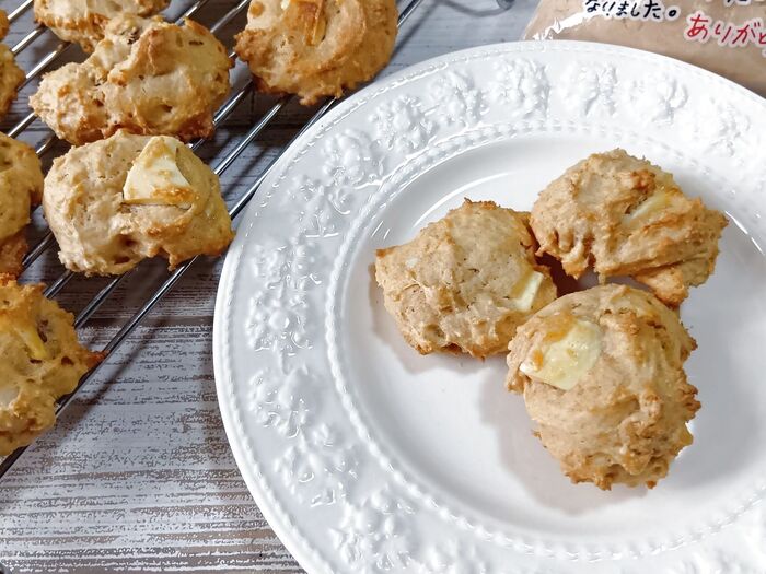 新感覚?ミックス粉で手軽に!きなこ×ホワイトチョコ×ナッツのご褒美おやつ