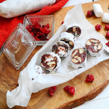 甘酸っぱさがポイント!クランベリーの濃厚チョコサラミ