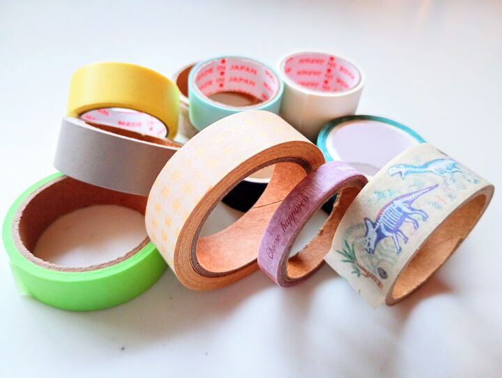 「マステ、使い切れない(困)」な人必見!余ったマステをどんどん消費する方法4つ