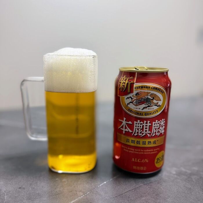 リニューアルした「本麒麟」は飲み飽きないうまさに進化!さらに美味しく飲める注ぎ方も実践!