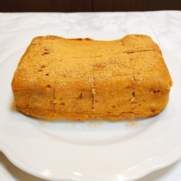 レンジで簡単!きなこ蒸しぱん