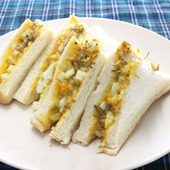 だしカレー香る卵サンド【行楽のおともに】