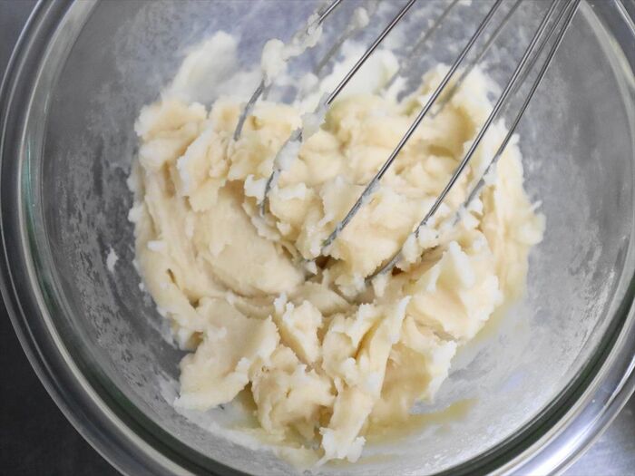 白あんバタークリーム作り