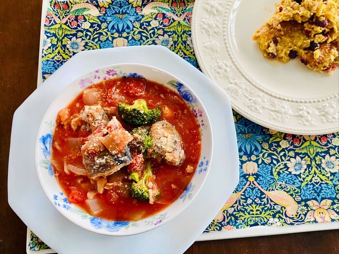 サバ缶、トマト缶、新玉ねぎで血液サラサラ、アンチエイジングで格安ご馳走レシピ