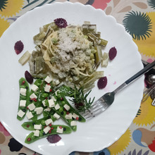 pasta Saint Germain, version printanière