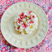 雪桜ケーキ