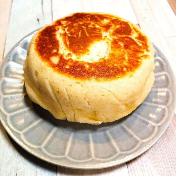 アレ1枚で革命的な激うまスイーツ!チーズ蒸しぱん~レンチン&洗い物なし&時短&エコ~