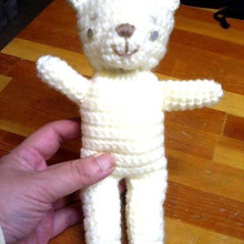 編み物初心者さんでも簡単に作れる<クマさんの編みぐるみ>教えちゃいます!