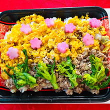 春う・ら・らそぼろ飯