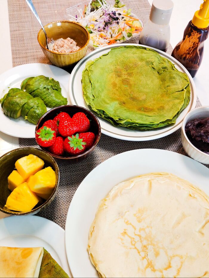 具材を準備して、パーティーをはじめましょう!