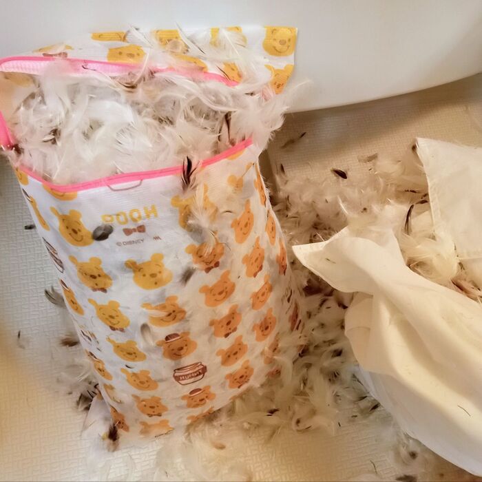 コレは浴室で入れ替えてる様子ですが