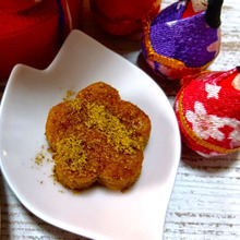 子供と一緒に楽しく作る! 和の美味しさを楽しむ、黒糖まぶしの「お花の生きなこ」