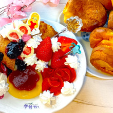 これ食べたい!を一皿に!ポップオーバーの華やかプリンセスプレート!