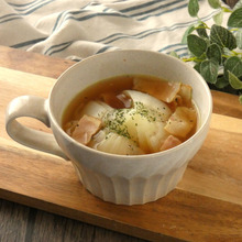 レンジで簡単!「新玉ねぎのスープ」