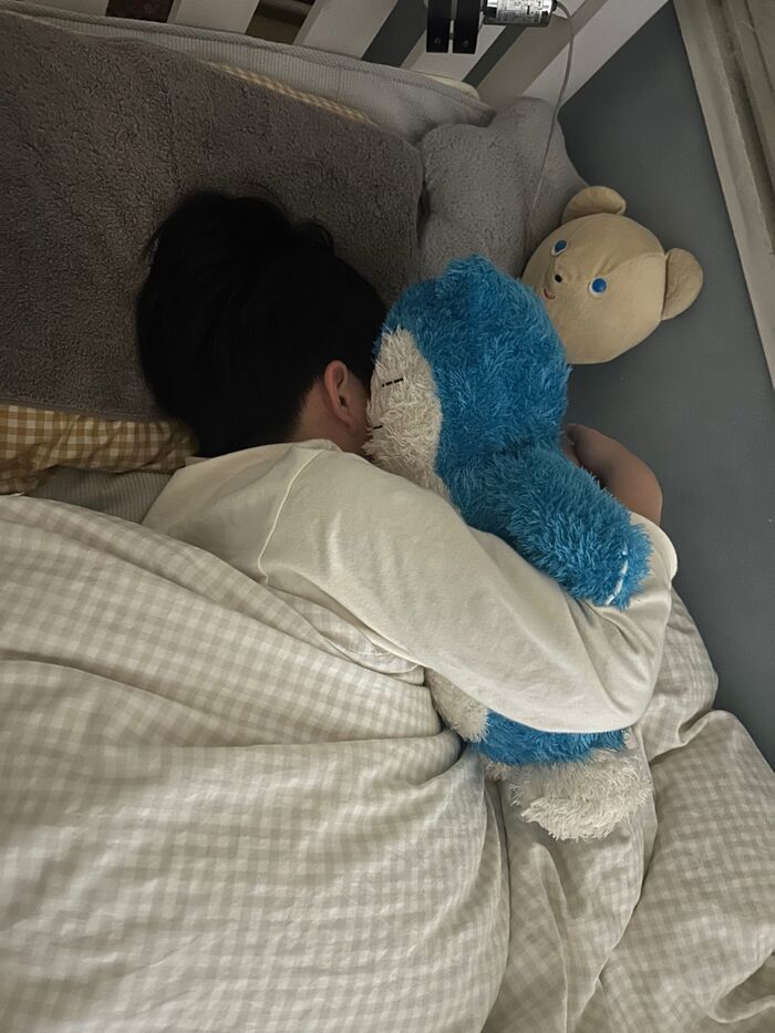子どもたちも温かい布団のおかげで、スヤスヤ〜