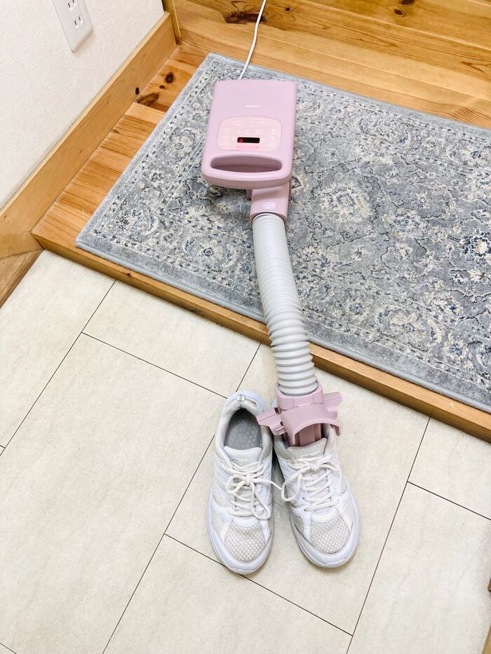 雨の日に、なかなか乾かない子ども達のスニーカーにも