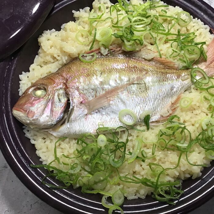 天然魚クエスト!旬の魚が自宅に届いた。春のお魚料理。花鯛の鯛めし